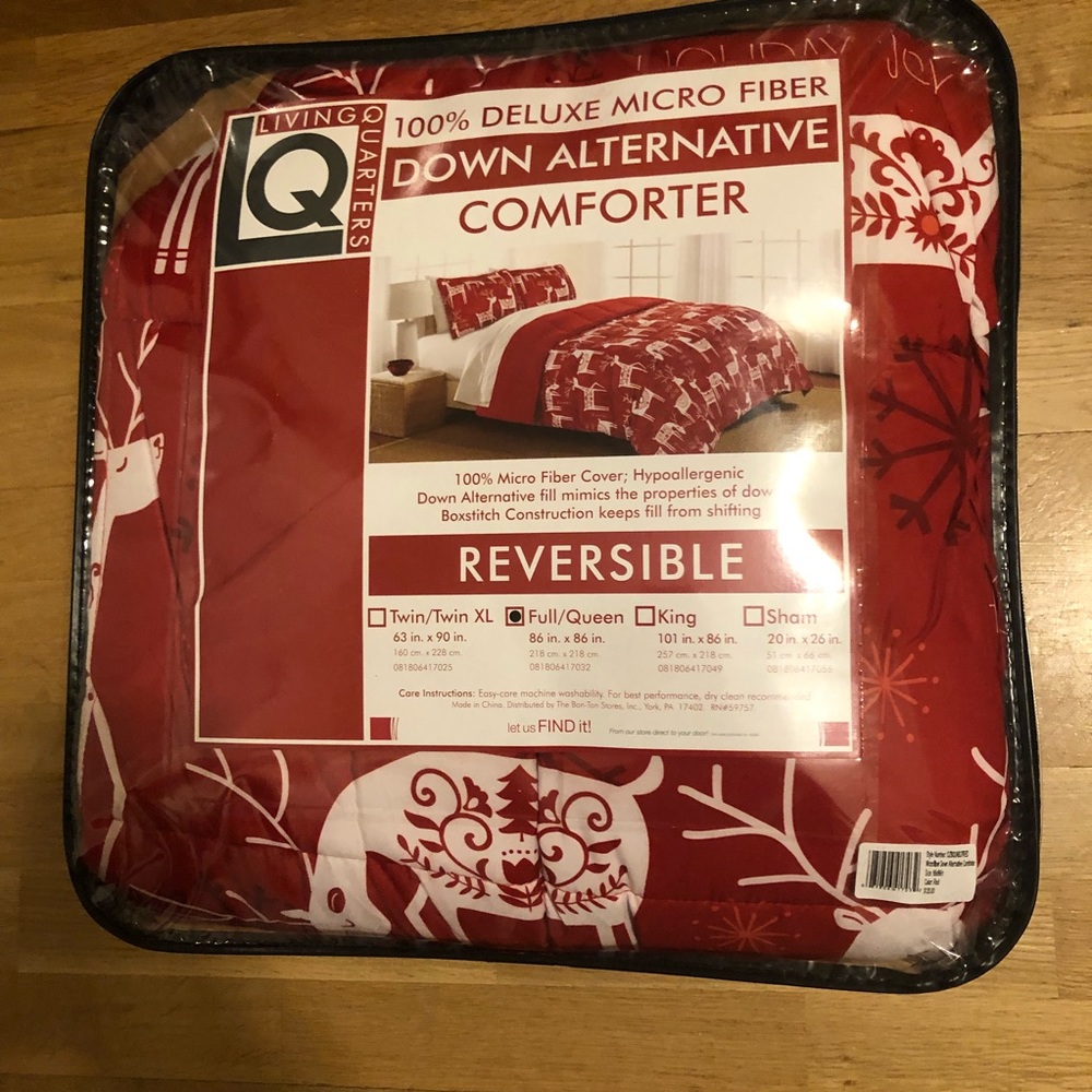 Reversible comforter